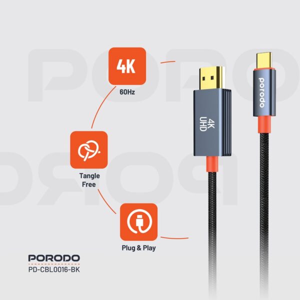 کابل شارژ type-C to Lightning مدل CBL0016 - Image 2