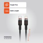 کابل شارژtype C-Lightning   مدل CBL0010 - Image 4