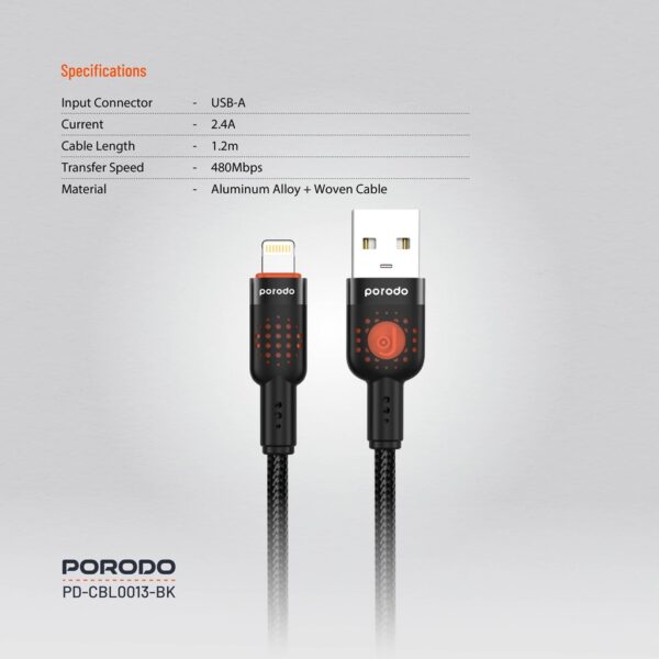 کابل شارژ USB-A to Lightning مدل CBL0013 - Image 9