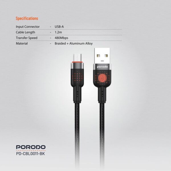 کابل شارژ USB-microمدل CBL0011 - Image 9
