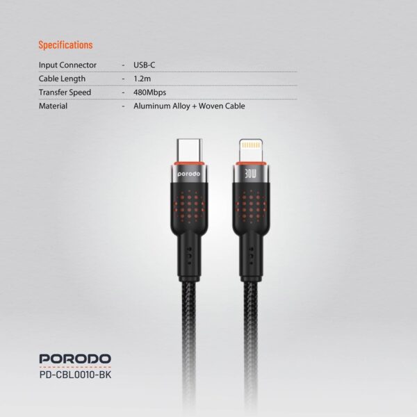 کابل شارژtype C-Lightning   مدل CBL0010 - Image 11
